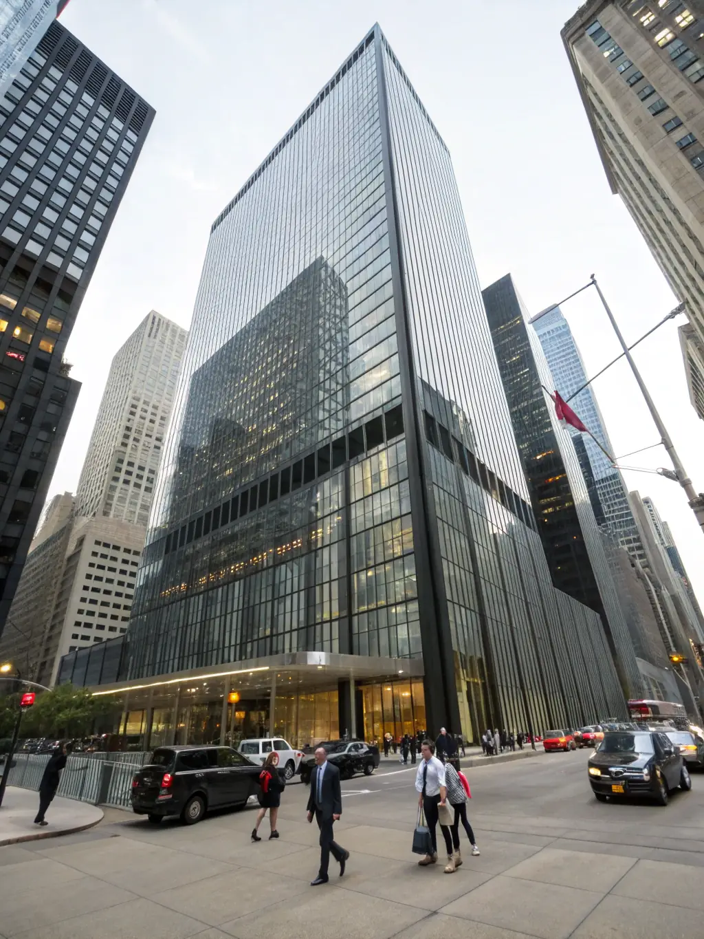 A modern office building, symbolizing corporate law.